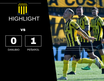 Compacto mejores jugadas Danubio  vs Peñarol  Campeonato Clausura 2024